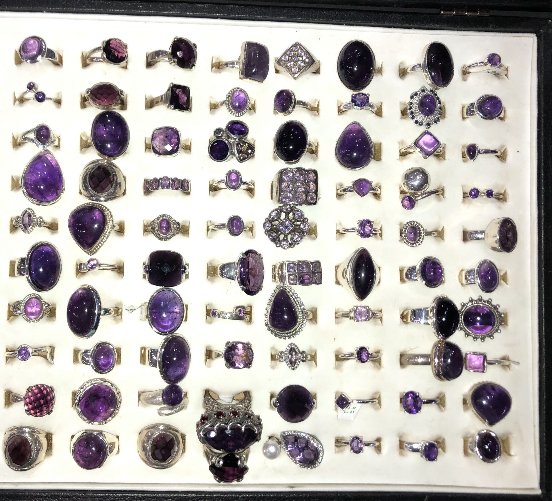 Anillos de plata con amatista store