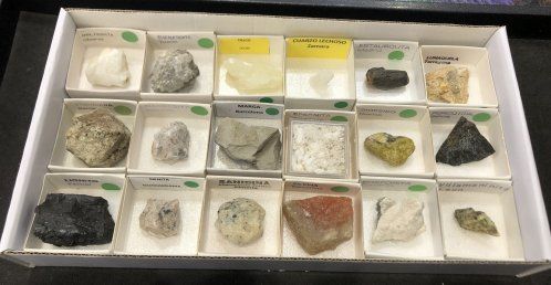 colección minerales de españa